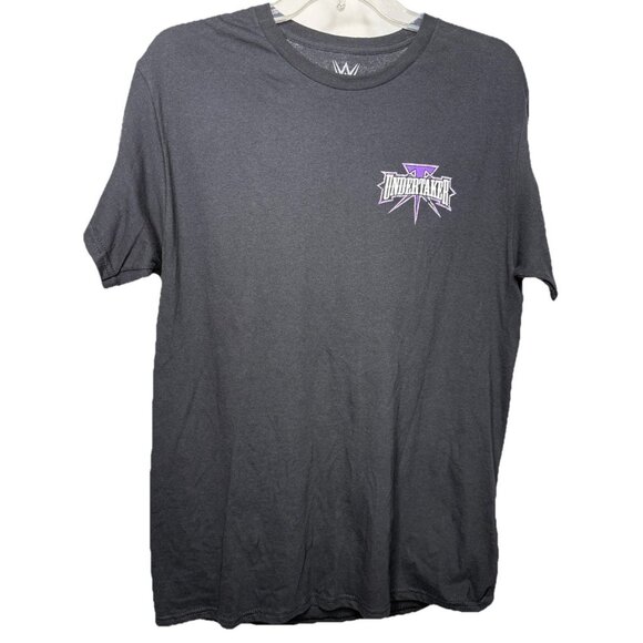 NWOT WWE Undertaker T Shirt Men's Medium Black The Phenom Wrestling Graphic Tee - Picture 2 of 5